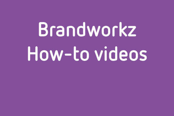 Digital assets: How to use Brandworkz albums