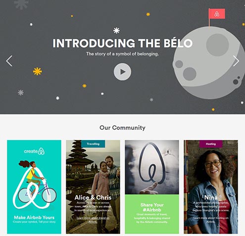 Airbnb-homepage