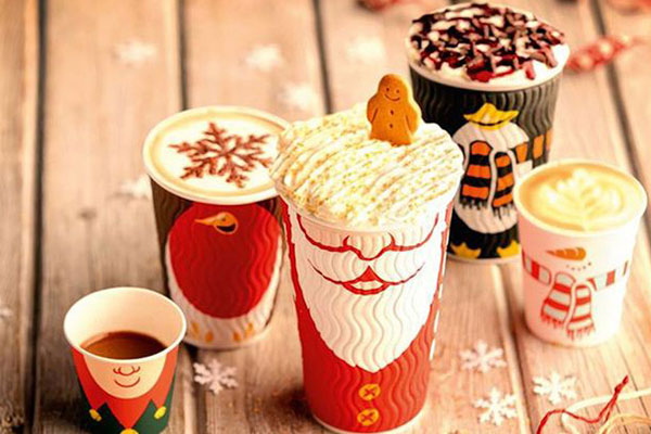 A branded cup of festive cheer