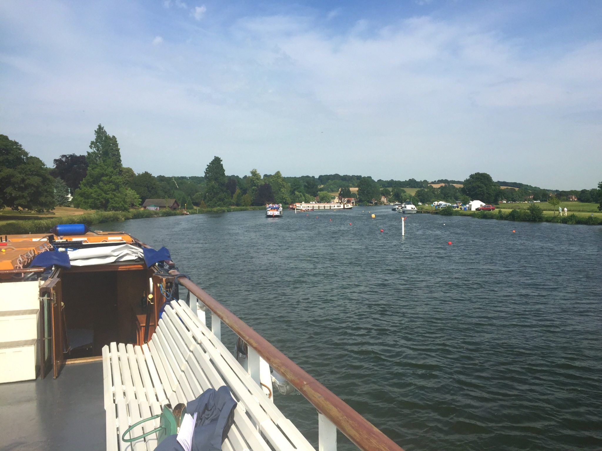 A view from the boat