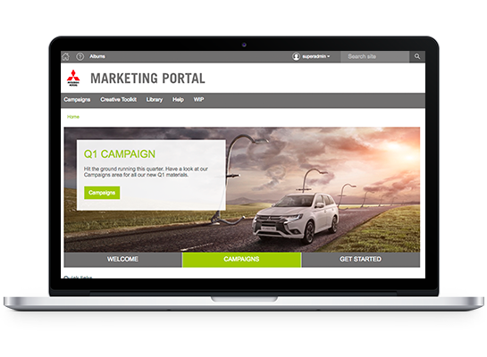 Mitsubishi Brand Portal