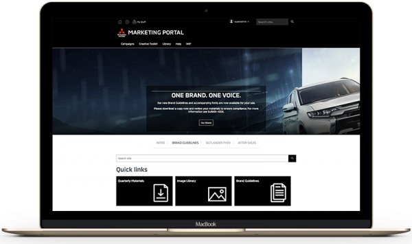 Homepage-Mitsubishi-Screen