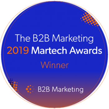 B2B Marketing Winner Badge