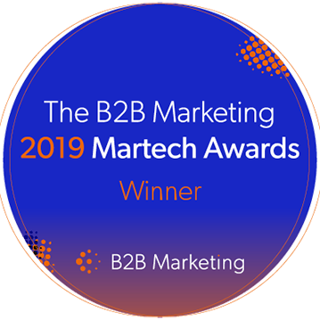 B2B Marketing Winner Badge