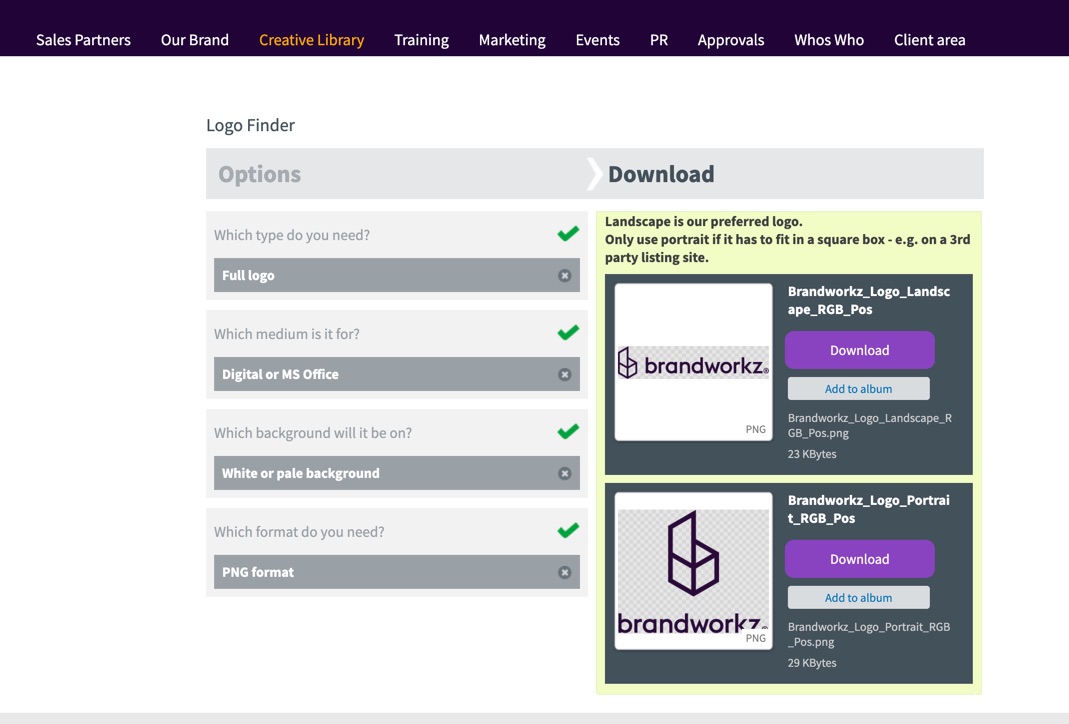 Brandworkz Logo Finder